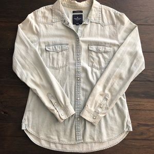 American Eagle Denim flannel